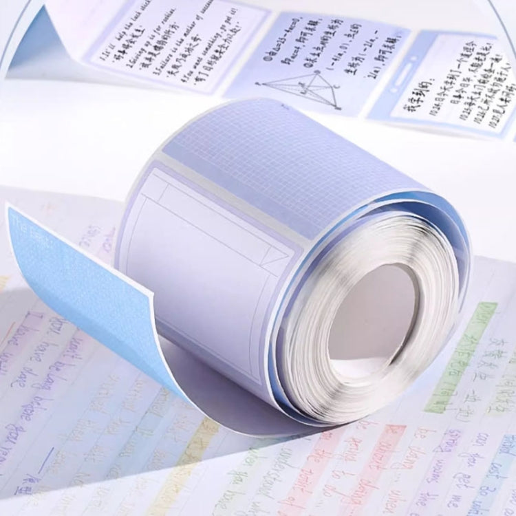 256pcs /Box Pull Out Sticky Notes Office Memo Ticket Paper(Gradient Blue) - Memo Paper by PMC TechLife | Online Shopping South Africa | PMC TechLife | Buy Now Pay Later Mobicred