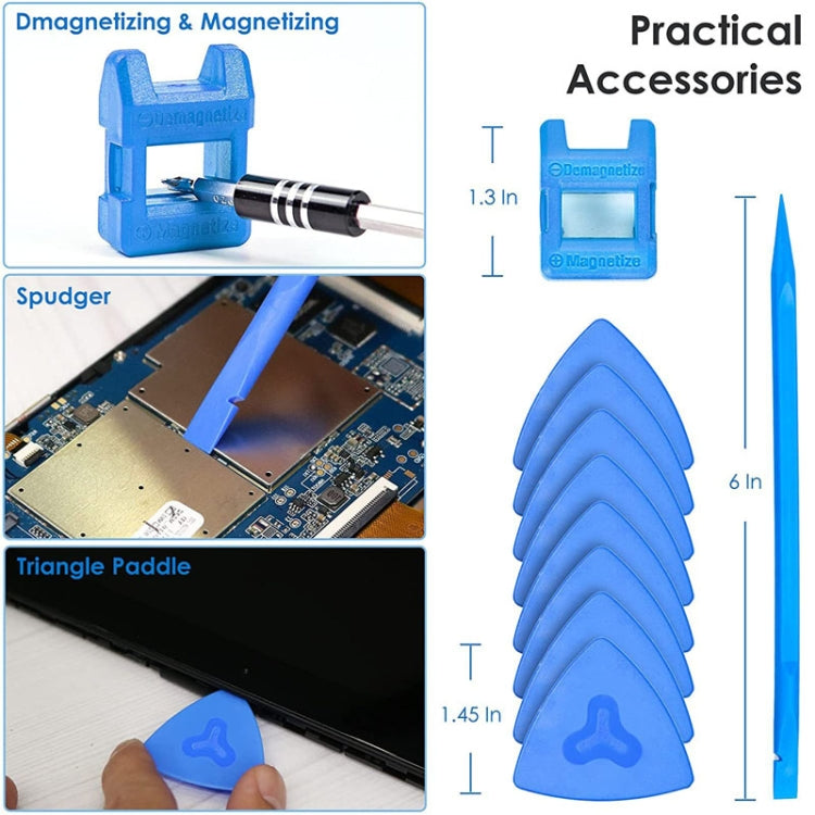 124 In 1 Multipurpose Manual Screwdriver Set Household Cell Phone Computer Repair Tools - Screwdriver Set by PMC TechLife | Online Shopping South Africa | PMC TechLife