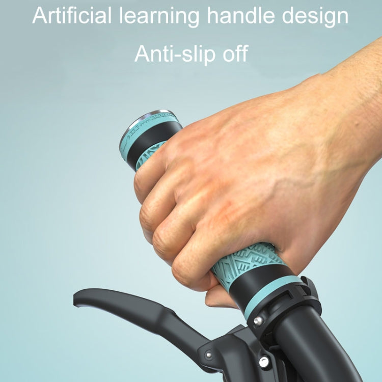 ENLEE E-235151 1pair Silicone Bicycle Covers Mountain Bike Cycling Grips With Handlebar Blocking(Red) - Bicycle Grips by ENLEE | Online Shopping South Africa | PMc TechLife | Buy Now Pay Later Mobicred