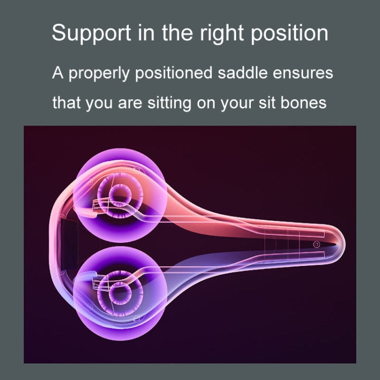 ENLEE ZD-B834 Bicycle Cushion Saddle Mountain Bike Shock Absorbing Seat, Style: Beauty - Bicycle Saddle by ENLEE | Online Shopping South Africa | PMc TechLife | Buy Now Pay Later Mobicred