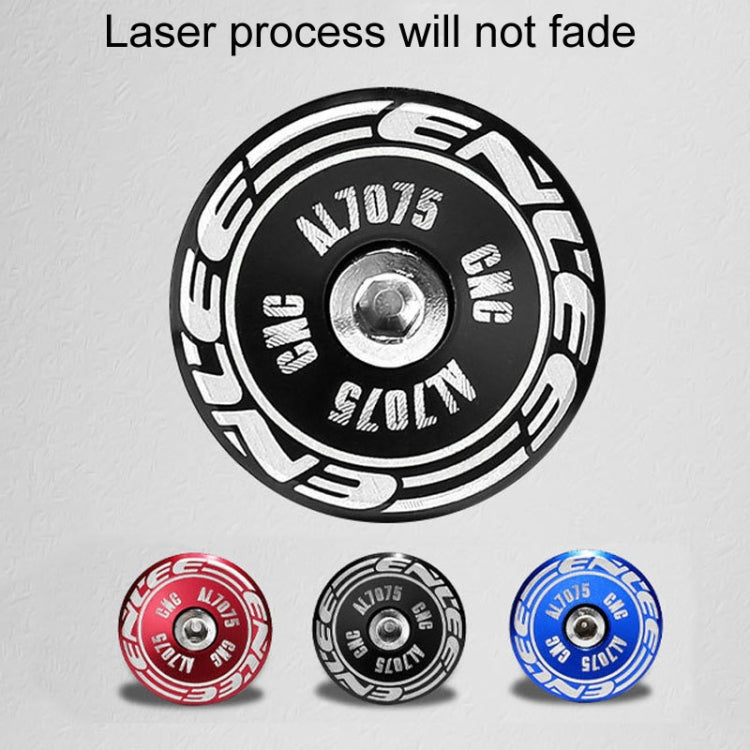 ENLEE BD40 1pair Mountain Bike Aluminum Expandable Handlebar Plugs Bicycle Grip Blocker Accessories(Black) - Bicycle Grips by ENLEE | Online Shopping South Africa | PMc TechLife | Buy Now Pay Later Mobicred