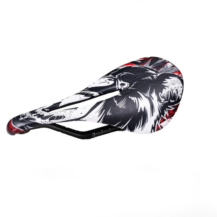 ENLEE E-ZD412 Bicycle Carbon Fiber Cushion Outdoor Riding Mountain Bike Saddle, Style: Devil - free shipping - PMc TechLife - Order now!