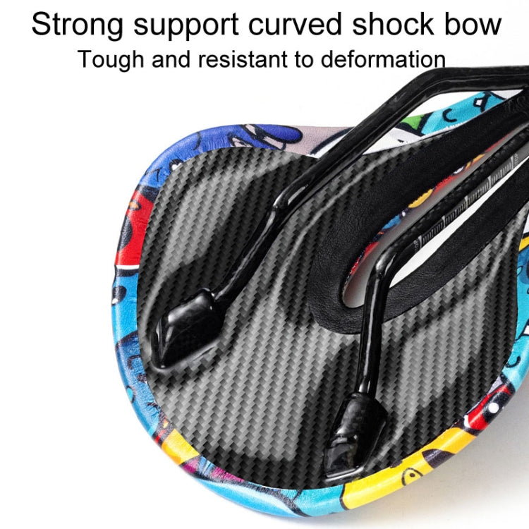 ENLEE E-ZD412 Bicycle Carbon Fiber Cushion Outdoor Riding Mountain Bike Saddle, Style: Explosion - Bicycle Saddle by ENLEE | Online Shopping South Africa | PMc TechLife | Buy Now Pay Later Mobicred