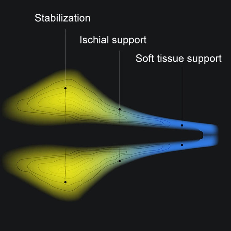 ENLEE E-ZD412 Bicycle Carbon Fiber Cushion Outdoor Riding Mountain Bike Saddle, Style: Explosion - Bicycle Saddle by ENLEE | Online Shopping South Africa | PMc TechLife | Buy Now Pay Later Mobicred