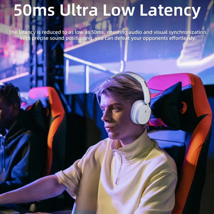 SOYTO SY-T2 Noise Reduction Bluetooth Headset Wireless Game Headset(White) - free shipping - PMC TechLife - Order now!