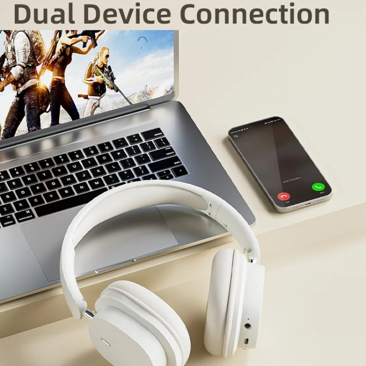 SOYTO SY-T2 Noise Reduction Bluetooth Headset Wireless Game Headset(White) - free shipping - PMC TechLife - Order now!