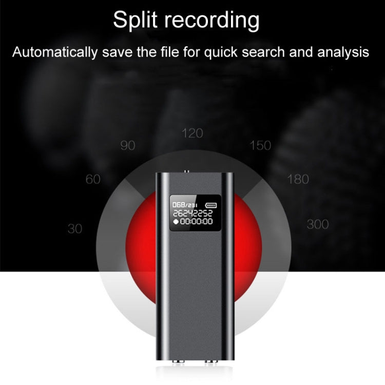 Q25 Intelligent Voice Recorder With Screen HD Noise Canceling Back Clip Voice Reporter, Size: 32GB(Black) - Recording Pen by PMC Jewellery | Online Shopping South Africa | PMC Jewellery | Buy Now Pay Later Mobicred