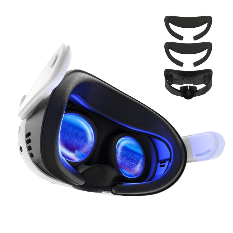 AMVR Q3FC1 For Meta Quest3 Mask Ice Silk Breathable Leather Material(Mask+1 Ice Silk) - free shipping - PMC TechLife - Order now!