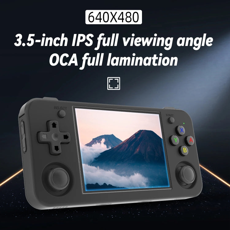 ANBERNIC RG35XX H Handheld Game Console 3.5 Inch IPS Screen Linux System 64GB(Transparent White) - Pocket Console by ANBERNIC | Online Shopping South Africa | PMC Jewellery | Buy Now Pay Later Mobicred