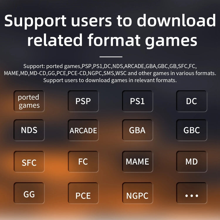 ANBERNIC RG35XX H Handheld Game Console 3.5 Inch IPS Screen Linux System 64GB+128GB(Transparent Purple) - free shipping - PMC Jewellery - Order now!