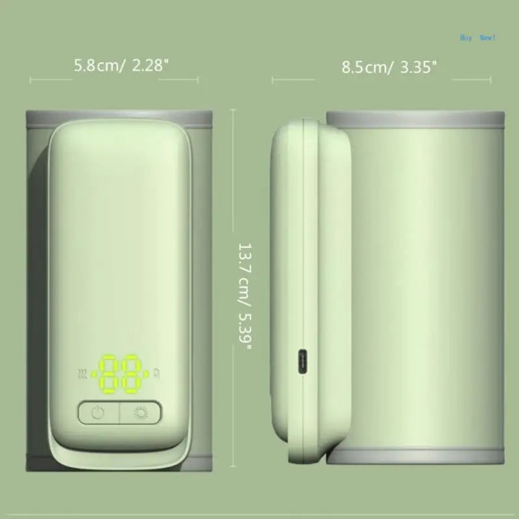 18W Baby Bottle Warmer With Digital Display & Night Light, Spec: Standard Version - Baby Care by PMc TechLife | Online Shopping South Africa | PMc TechLife | Buy Now Pay Later Mobicred