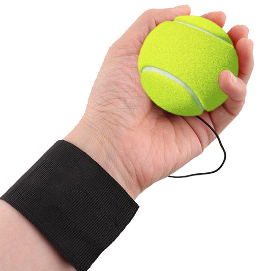 Tennis Model Wrist Elastic Ball Hand Grab Ball Toys With Wope Boomerang Ball Children Toys - Balls by PMC Jewellery | Online Shopping South Africa | PMC Jewellery