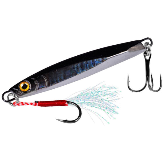 PROBEROS LF128 Long Casting Lure Iron Plate Lead Fish Freshwater Sea Fishing Warp Bass Metal Sequins Baits, Size: 30g(Color E) - Fishing Lures by PROBEROS | Online Shopping South Africa | PMC Jewellery | Buy Now Pay Later Mobicred