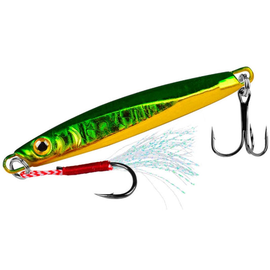 PROBEROS LF128 Long Casting Lure Iron Plate Lead Fish Freshwater Sea Fishing Warp Bass Metal Sequins Baits, Size: 30g(Color B) - Fishing Lures by PROBEROS | Online Shopping South Africa | PMC Jewellery | Buy Now Pay Later Mobicred