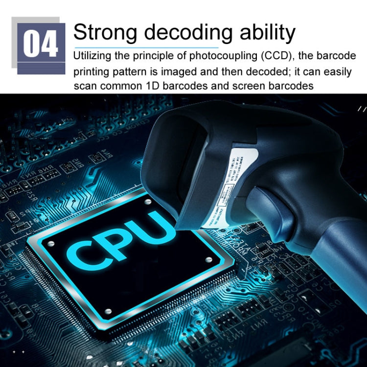 NETUM One-Dimensional Self-Sensing Code Sweeper Handheld Mobile Red Light Scanning Machine, Model: Wireless With Bracket - free shipping - PMC TechLife - Order now!