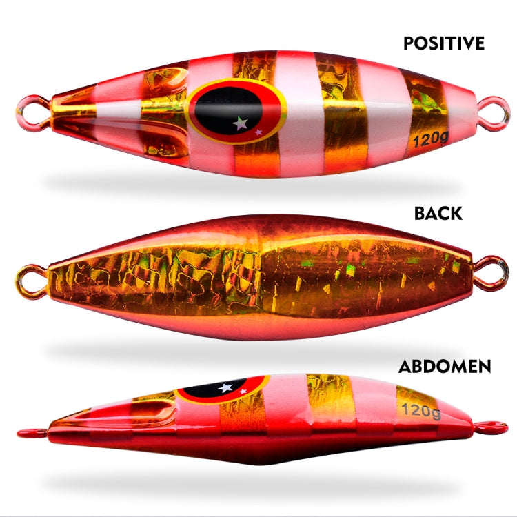 PROBEROS LF124 Deep Sea Iron Plate Lead Fish Fishing Lure Slow Sinking Rocking Luminous Boat Fishing Bait, Size: 60g(Color A) - Fishing Lures by PROBEROS | Online Shopping South Africa | PMC TechLife | Buy Now Pay Later Mobicred