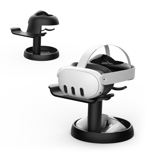 AMVR TYBP1 VR Desktop Storage Display Rack For Apple Vision Pro / Meta Quest 3 / Pico 4 / PlayStation VR 2(Black) - VR Accessories by AMVR | Online Shopping South Africa | PMC Jewellery | Buy Now Pay Later Mobicred