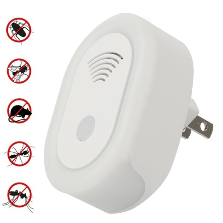 Adjustable Night Light Ultrasonic Mosquito Repeller Mini Home Electronic Mouse Repeller, Spec: UK Plug(White) - free shipping - PMC TechLife - Order now!