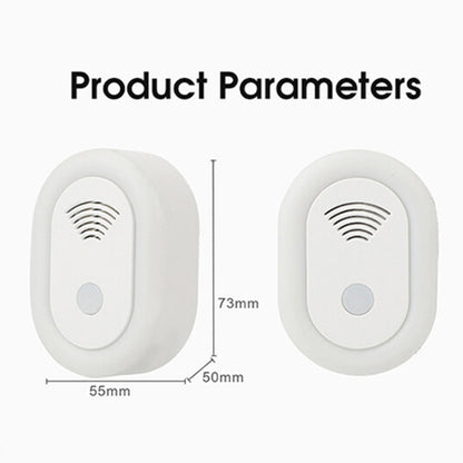 Adjustable Night Light Ultrasonic Mosquito Repeller Mini Home Electronic Mouse Repeller, Spec: AU Plug(White) - Repellents by PMC Jewellery | Online Shopping South Africa | PMC Jewellery | Buy Now Pay Later Mobicred