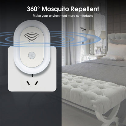 Adjustable Night Light Ultrasonic Mosquito Repeller Mini Home Electronic Mouse Repeller, Spec: AU Plug(White) - Repellents by PMC Jewellery | Online Shopping South Africa | PMC Jewellery | Buy Now Pay Later Mobicred