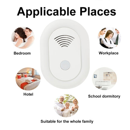 Adjustable Night Light Ultrasonic Mosquito Repeller Mini Home Electronic Mouse Repeller, Spec: EU Plug(White) - Repellents by PMC Jewellery | Online Shopping South Africa | PMC Jewellery | Buy Now Pay Later Mobicred