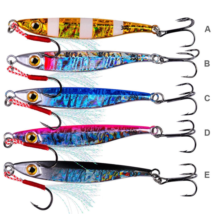 PROBEROS LF126 Long Casting Lead Fish Bait Freshwater Sea Fishing Fish Lures Sequins, Weight: 10g(Color B) - Fishing Lures by PROBEROS | Online Shopping South Africa | PMC TechLife | Buy Now Pay Later Mobicred