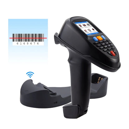 1D Laser  Wireless Barcode Reader Scanner Data Collector With 2.2-Inch LCD Screen - Barcode Scanner by PMC Jewellery | Online Shopping South Africa | PMC Jewellery | Buy Now Pay Later Mobicred