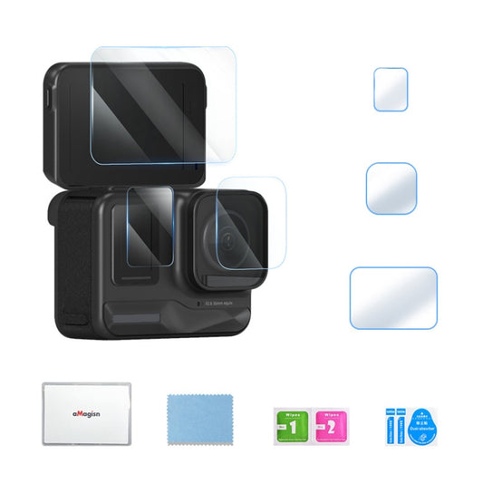 For Insta360 Ace Pro aMagisn Tempered Protective Film Sports Camera Accessories, Specification: 1set - Protective Film & Stickers by aMagisn | Online Shopping South Africa | PMC Jewellery | Buy Now Pay Later Mobicred