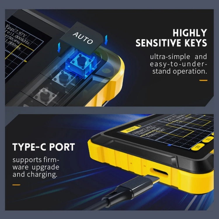 FNIRSI Handheld Small Digital Oscilloscope For Maintenance, Specification: Upgrade - Digital Multimeter by FNIRSI | Online Shopping South Africa | PMC Jewellery | Buy Now Pay Later Mobicred