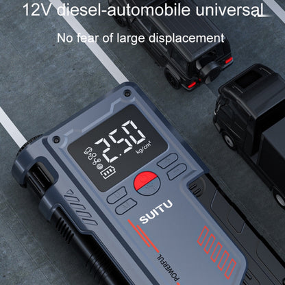 SUITU ST-9631 8pcs /Set Portable Outdoor Car Battery Emergency Start Power Car Inflatable Pump, Style: Ordinary Clip - Inflatable Pump by SUITU | Online Shopping South Africa | PMC Jewellery