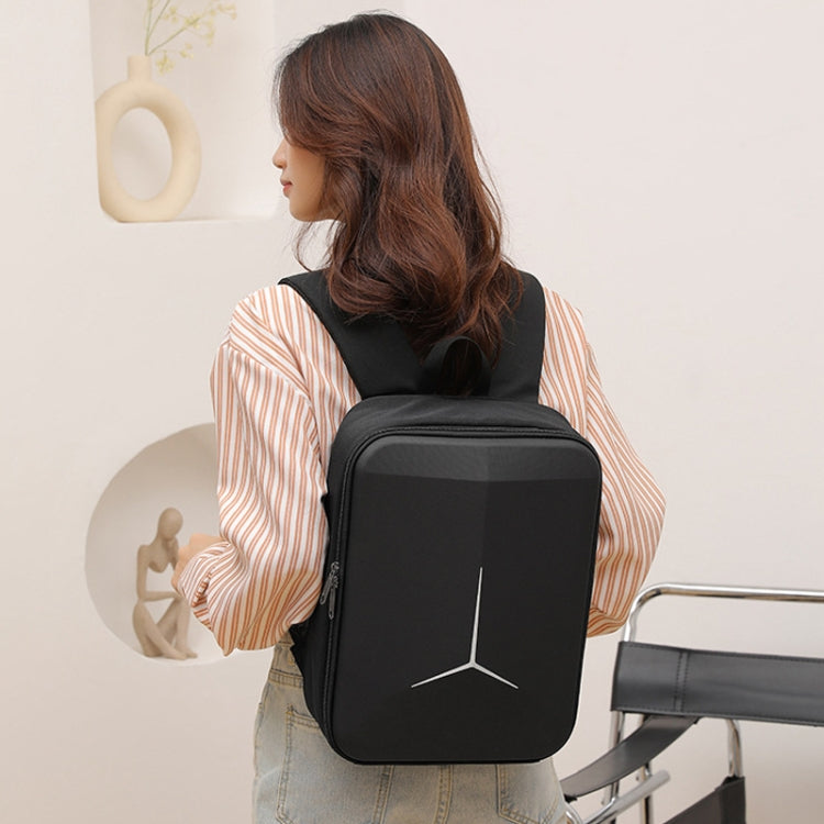For DJI  Mini 4 PRO Backpack EVA Hard Shell Storage Bag(Black) - Backpacks & Bags by PMC TechLife | Online Shopping South Africa | PMC TechLife