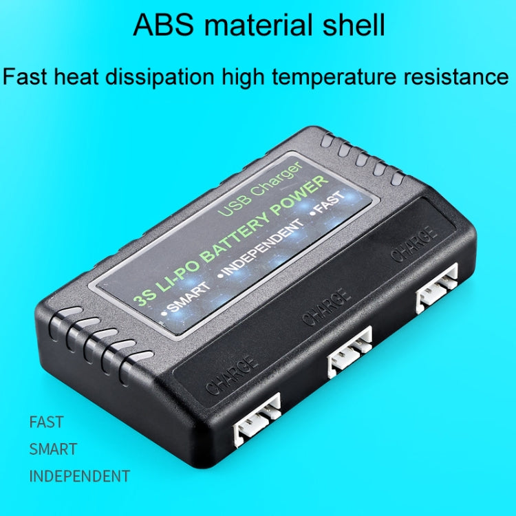 11.1V One Charge Three Water Bullet Rifle Li-Po Battery Balance Charging Case - Charger & Converter by PMC TechLife | Online Shopping South Africa | PMC TechLife | Buy Now Pay Later Mobicred