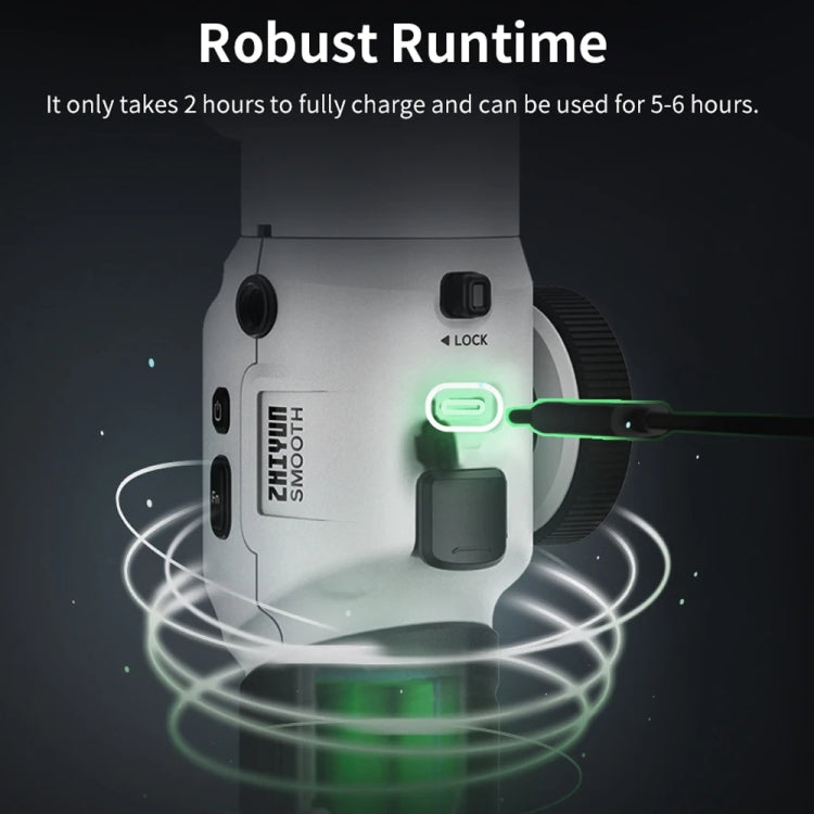 ZHIYUN Smooth 5S 3-Axis Smartphone Handheld Gimbals Stabilizer, Spec: Combo Black - Handheld Gimbals by ZHIYUN | Online Shopping South Africa | PMC TechLife | Buy Now Pay Later Mobicred