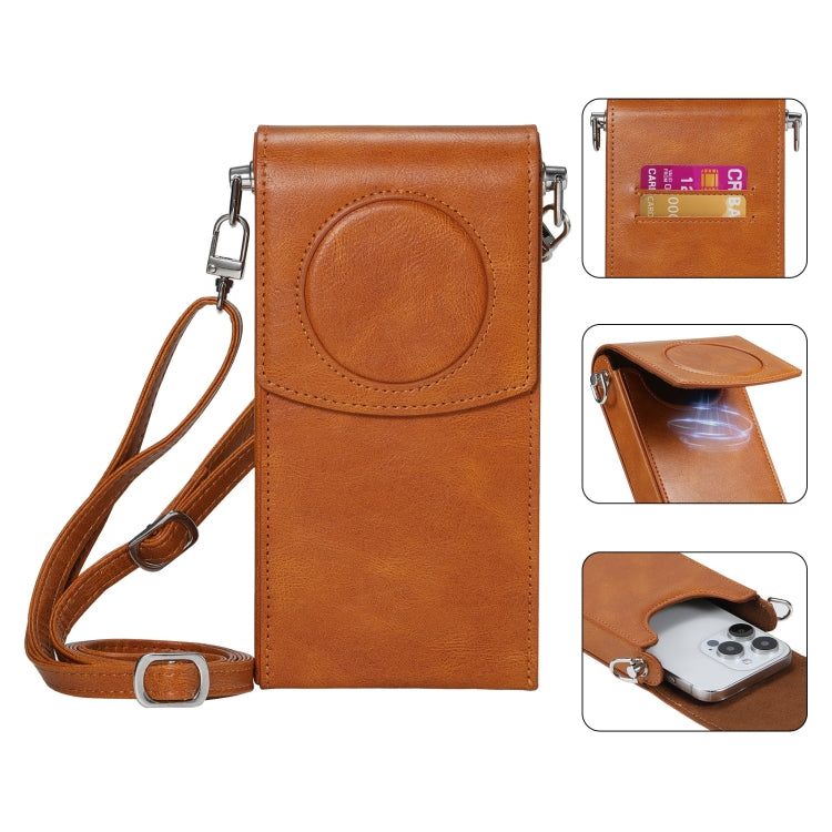 For Apple Vision Pro Power Organizer Case Carrying Bag(Brown) - VR Accessories by PMC TechLife | Online Shopping South Africa | PMC TechLife | Buy Now Pay Later Mobicred
