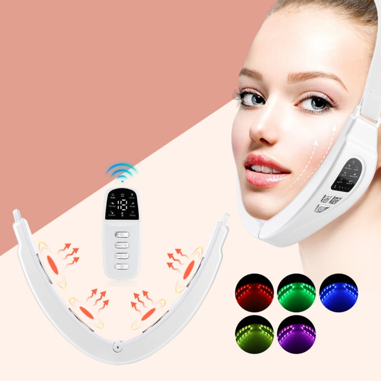 S1 EMS Microcurrent Colored Light Massage Beauty Instrument Remote Face Slimming Device(White) - Beauty Instrument by PMC Jewellery | Online Shopping South Africa | PMC Jewellery | Buy Now Pay Later Mobicred