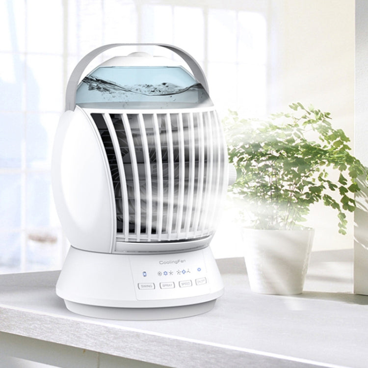 CF-009 USB Touch Spray Humidification Air Conditioning Fan Desktop Office Air Cooler(White) - Electric Fans by PMC TechLife | Online Shopping South Africa | PMC TechLife | Buy Now Pay Later Mobicred