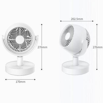 Desktop Air Circulation Fan Household Office Compact Mute Electrical Fan, Style: USB Plug In - Electric Fans by PMC Jewellery | Online Shopping South Africa | PMC Jewellery | Buy Now Pay Later Mobicred