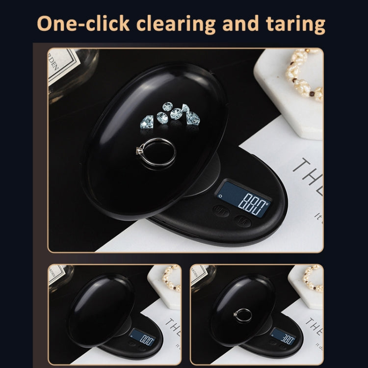 Battery Model 100g/0.01g  Mini Digital Scale Jewelry Tea Weighing Tool - free shipping - PMC Jewellery - Order now!