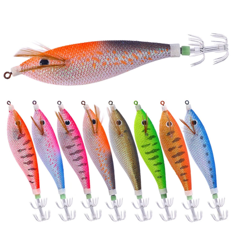 8colors /Set HENGJIA SJ057 Luminous Wooden Shrimp Dummy Bait Squid Hook Hard Bait, Size: 11cm 13.4g - Fishing Lures by HENGJIA | Online Shopping South Africa | PMC TechLife | Buy Now Pay Later Mobicred