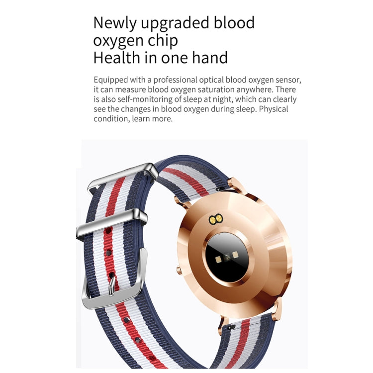 T8 1.3-inch Heart Rate/Blood Pressure/Blood Oxygen Monitoring Bluetooth Smart Watch, Color: Gold - Smart Watches by PMC Jewellery | Online Shopping South Africa | PMC Jewellery | Buy Now Pay Later Mobicred