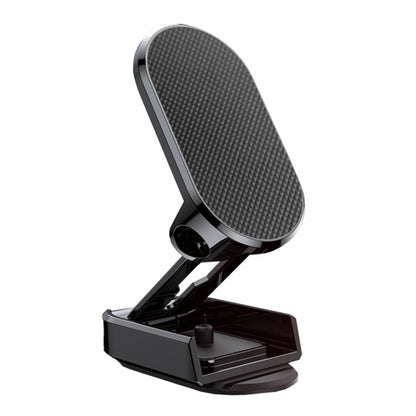 D11 Magnetic Folding Car Phone Holder Rotatable Dashboard Stick-On Navigation Stand(Black Frosted) - Car Holders by PMC Jewellery | Online Shopping South Africa | PMC Jewellery | Buy Now Pay Later Mobicred