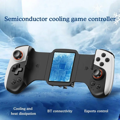 Mobile Phone Gaming Controller with Cooler & 2 Back Button Macro Programmable(Black) - Controller Gamepad by PMC Jewellery | Online Shopping South Africa | PMC Jewellery