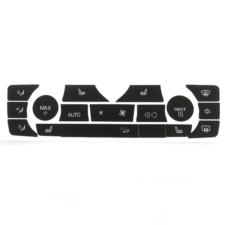 For BMW E90/E91/E92/330I 2006-2011 Air Conditioning Panel Button Repair Sticker - Decorative Sticker by PMC TechLife | Online Shopping South Africa | PMC TechLife | Buy Now Pay Later Mobicred