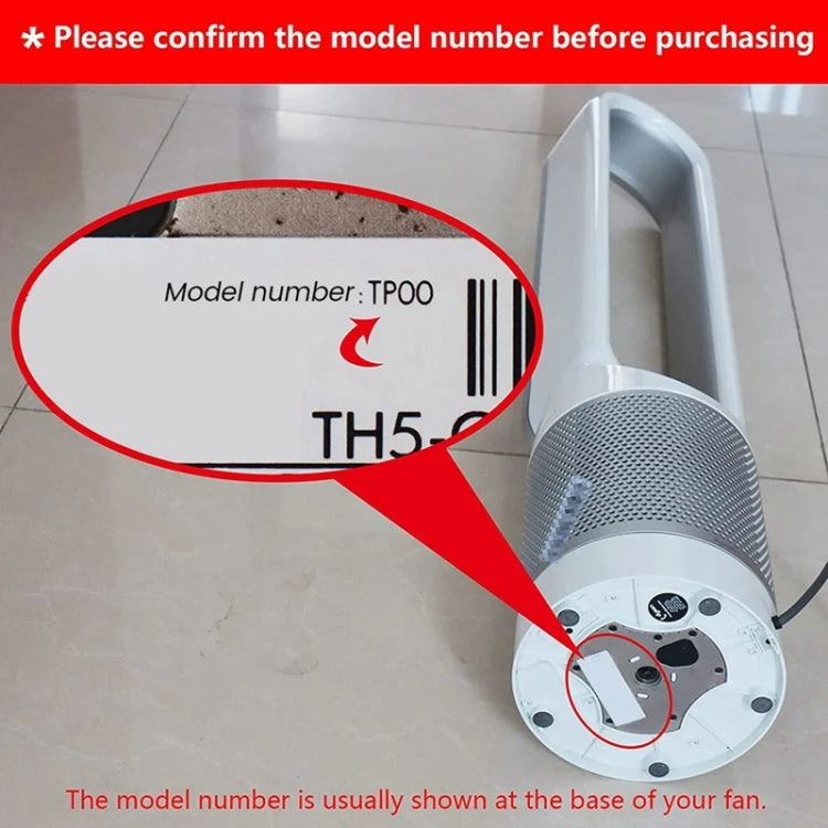For Dyson AM06 AM07 AM08 Air Purifier Bladeless Fan Remote Control - For Dyson Accessories by PMc TechLife | Online Shopping South Africa | PMc TechLife | Buy Now Pay Later Mobicred