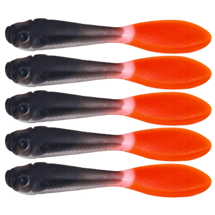 7cm 5pcs /Pack HENGJIA SO177 Dual Color Imitation Fishing Lure Freshwater Soft Dummy Bait(Color 4) - Fishing Lures by HENGJIA | Online Shopping South Africa | PMC TechLife | Buy Now Pay Later Mobicred