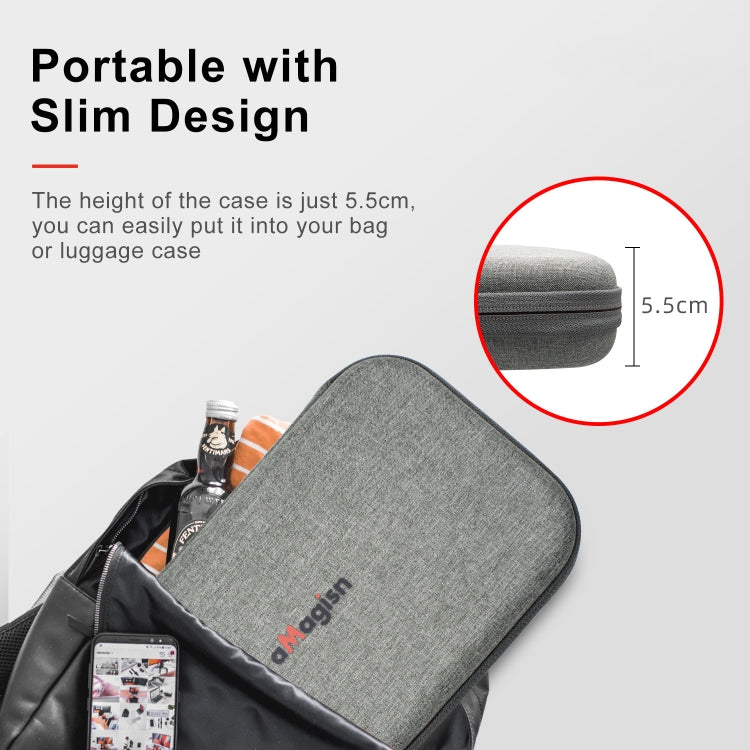 For Insta360 X4 aMagisn Medium Storage Bag Clutch Bag Protective Case - Case & Bags by aMagisn | Online Shopping South Africa | PMC Jewellery | Buy Now Pay Later Mobicred