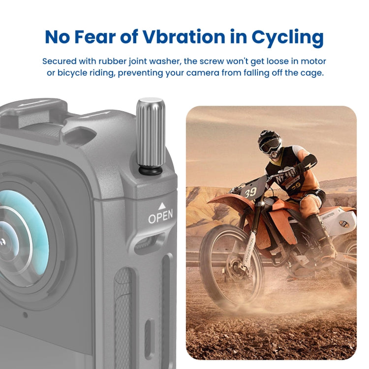 For Insta360 X4 aMagisn Metal Protective Housing Frame Quick Release Version - free shipping - PMC TechLife - Order now!