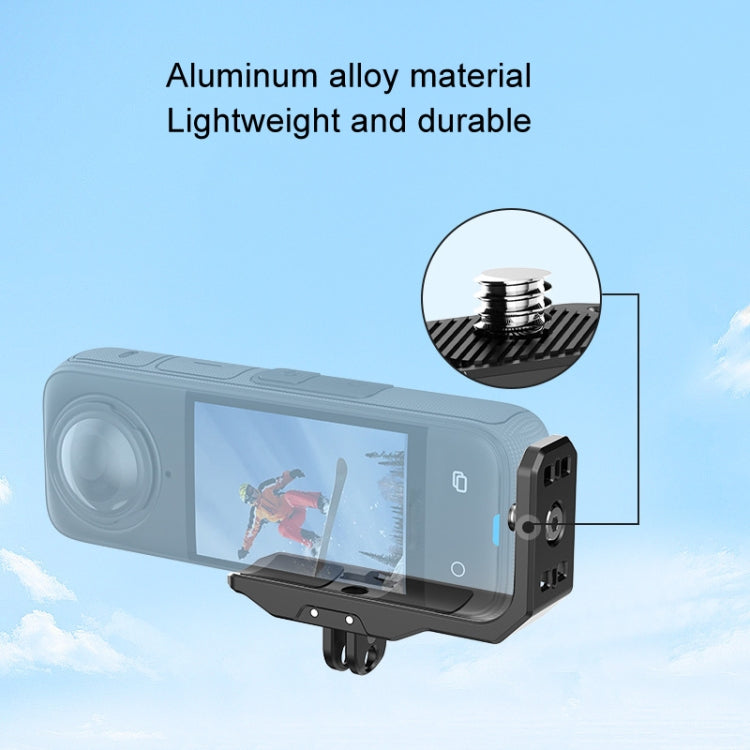 For Insta360 X4 / X3 Hepail Horizontal And Vertical Shooting Quick Release Metal Magnetic Bracket - Mount & Holder by Hepail | Online Shopping South Africa | PMC TechLife | Buy Now Pay Later Mobicred