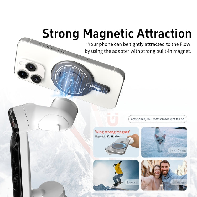 For Insta360 Flow aMagisn Gimbal Magnetic Adapter MagSafe Sports Camera Accessories - Others by aMagisn | Online Shopping South Africa | PMC Jewellery