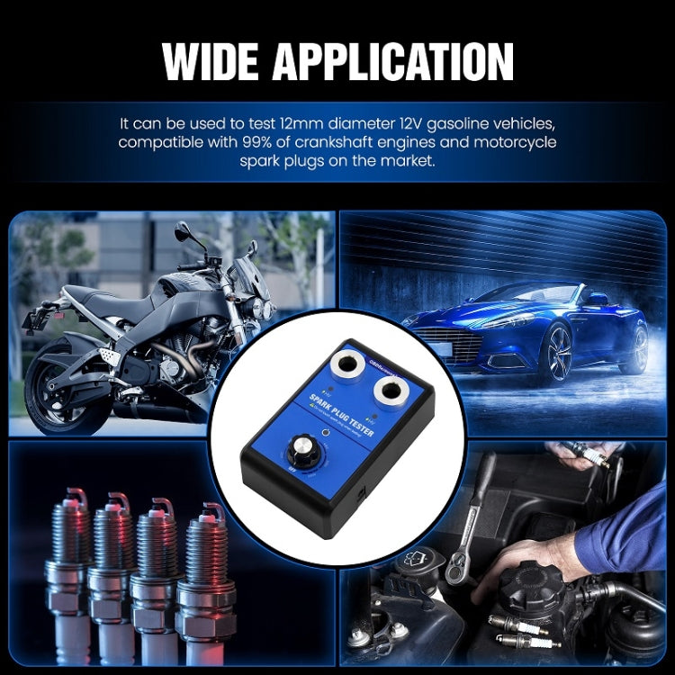 OBDResource High-Pressure Adjustable Dual-Hole Spark Plug Ignition Detector(EU Plug) - Electronic Test by OBDResource | Online Shopping South Africa | PMC Jewellery | Buy Now Pay Later Mobicred